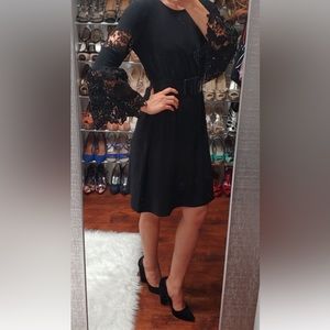 Alfani shift dress fits 2-6 belt NOT included